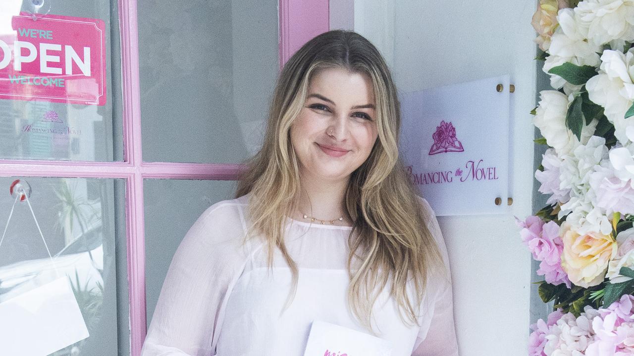 Why this author opened a romance bookshop