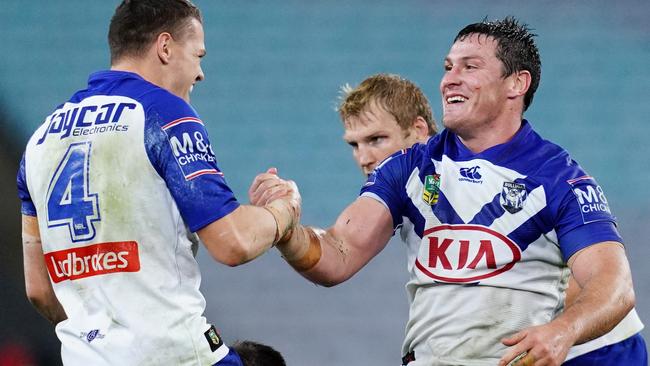 Brisbane just couldn’t match the Dogs’ energy. (Cameron Spencer/Getty Images)