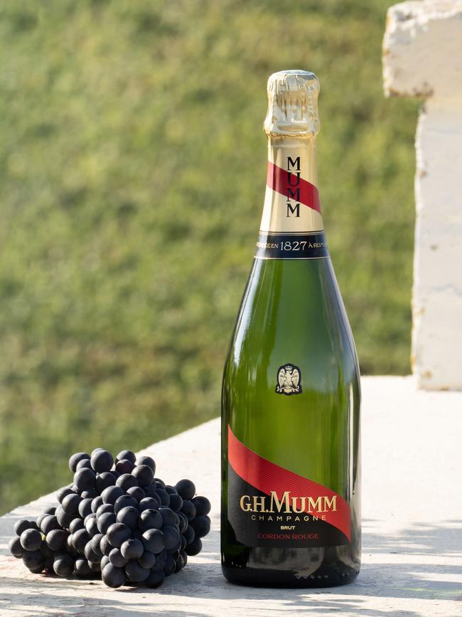 GH Mumm is one of the finest French champagnes.