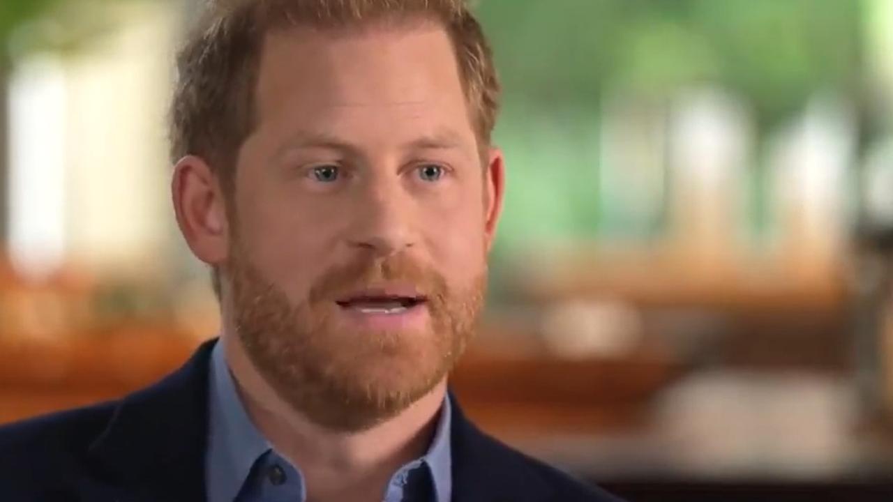 Prince Harry on Good Morning America. Picture: ABC USA.