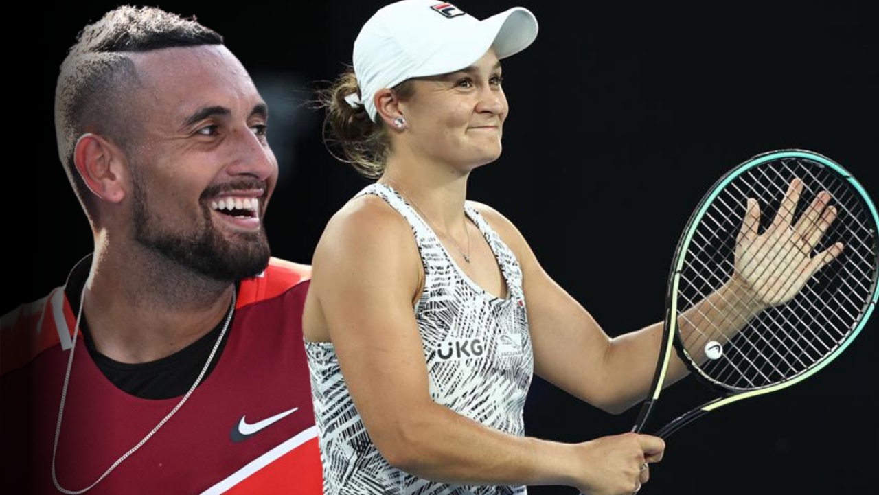 Ash Barty and Nick Kyrgios are an Aussie tennis match made in heaven.