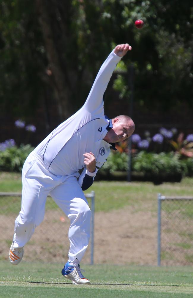 FIRST GRADE: Broadbeach v Runaway Bay at Broadbeach Cricket Club. Conan Sternberg Picture: Mike Batterham