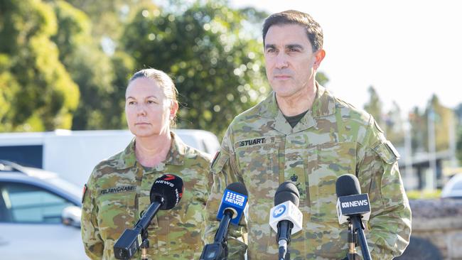 Chief of the Australian Army Lieutenant General Simon Stuart. Picture: NCA NewsWIRE / Monique Harmer