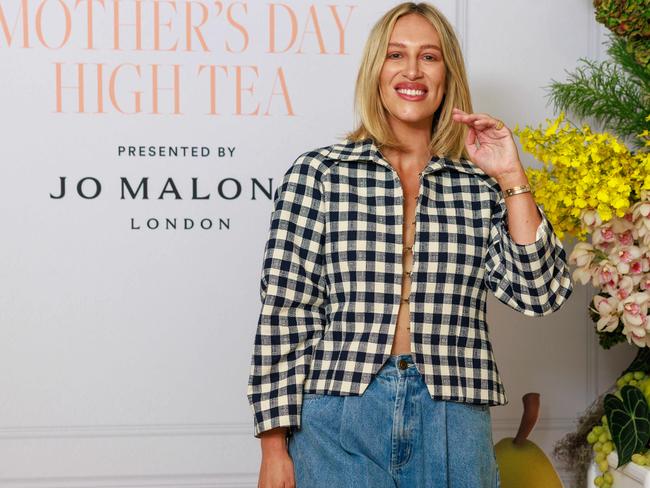 Burgess at the David Jones’ Mother’s Day event last week. Picture: Justin Lloyd