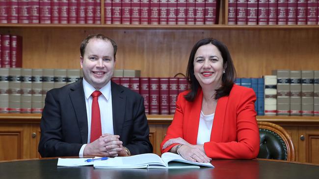 Mr Pegg served alongside Queensland Premier Annastacia Palaszczuk.