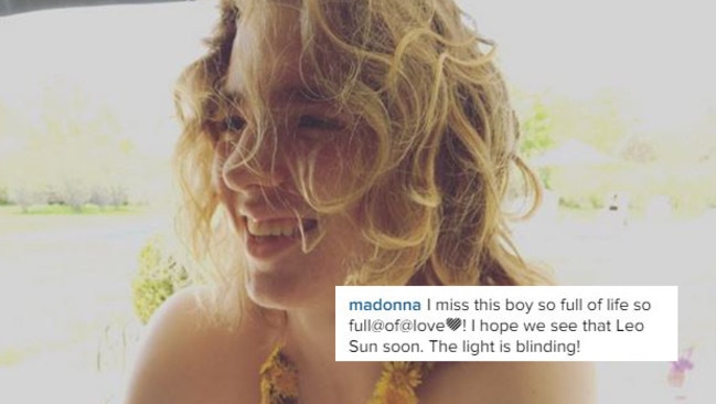 Madonna’s moving post.