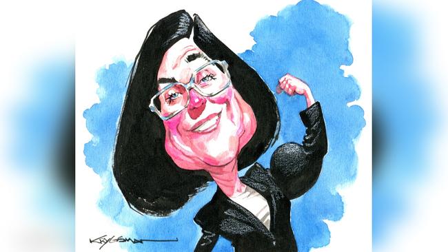 ACCC chair Gina Cass-Gottlieb. Illustration: Sturt Krygsman