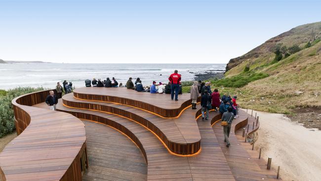 The hugely popular Phillip Island Penguin Parade.