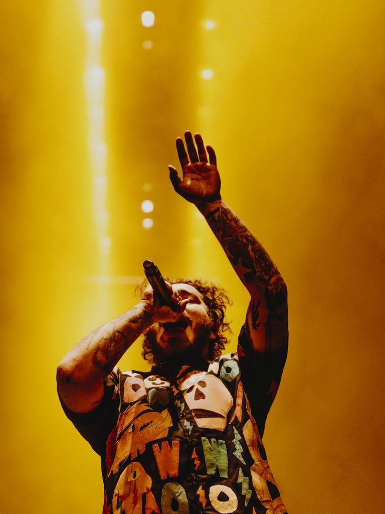 In pictures Post Malone’s Australian tour The Courier Mail