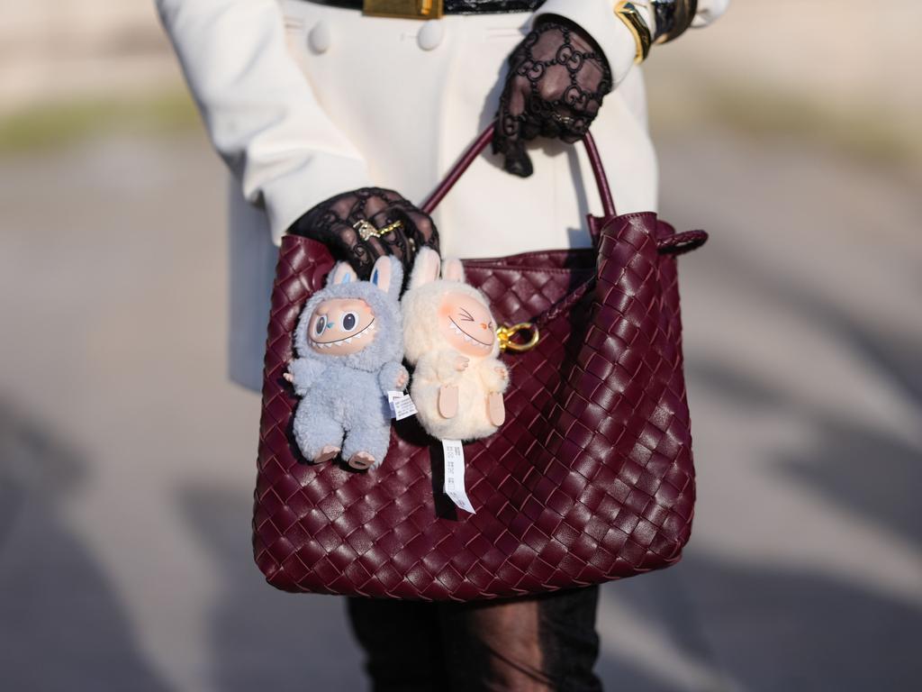 The plushies took off after Blackpink’s Lisa, a popular K-pop singer, was spotted with doll in 2024. Picture: Edward Berthelot / Getty Images