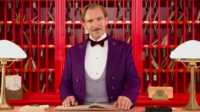 Ralph Fiennes in a scene from the film, The Grand Budapest Hotel Supplied by Fox Australia Film Picture: Supplied