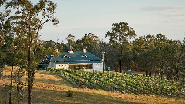 Wandin Estate – the scene of the wedding.