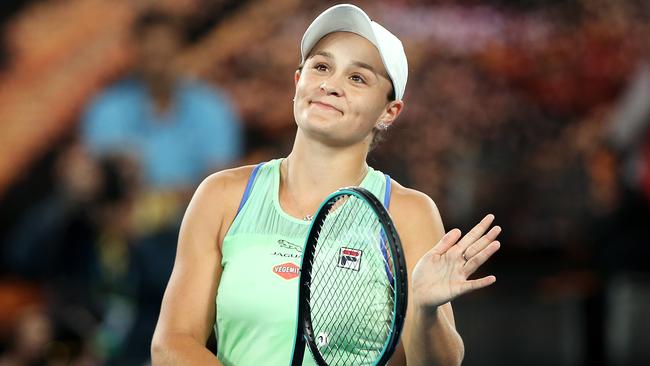 Organisers are hoping fans will get to cheer on Ash Barty courtside.