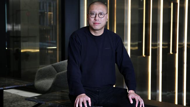 Outspoken critic of the Hong Kong Government Kevin Yam is one of eight ex-pats who have bounties on their heads. Picture: Jane Dempster/The Australian