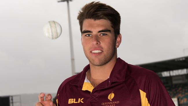 Gold Coast Dolphins fast bowler Xavier Bartlett.