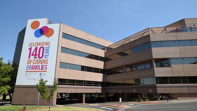 The current Women's and Children's Hospital in North Adelaide. Picture: Naomi Jellicoe