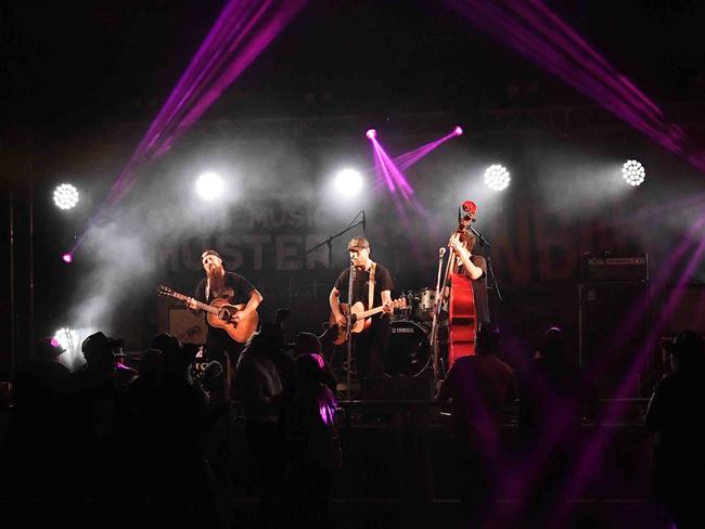 Mack Geiger performs at Crow Bar, Gympie Music Muster. Picture: Patrick Woods.