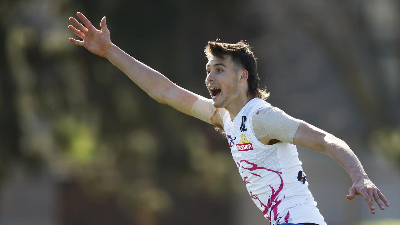 Sam Darcy’s fourth AFL game will be Saturday’s night’s elimination final against Fremantle. Picture: Getty Images