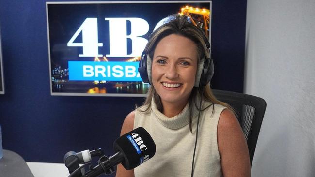 Bianca Stone has been filling in Brisbane’s 4BC radio since quitting television. Picture: Supplied