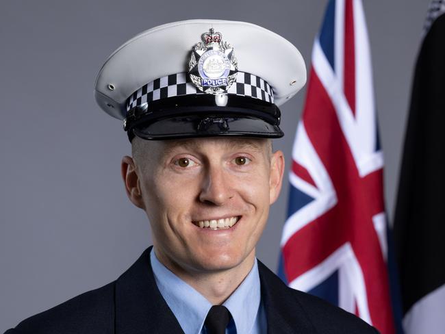 Andrew Spence, the grandson of Colin Winchester, who graduated with the AFP.