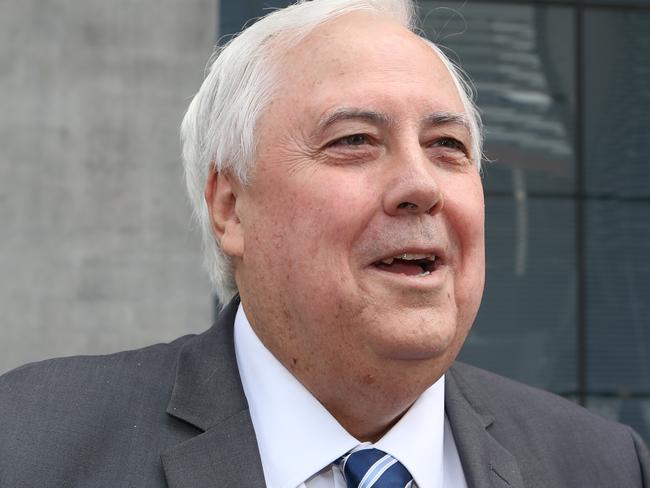 Clive Palmer leaving Brisbane Court complex after appearing in various matters Photographer Philip Norrish NO BY LINE