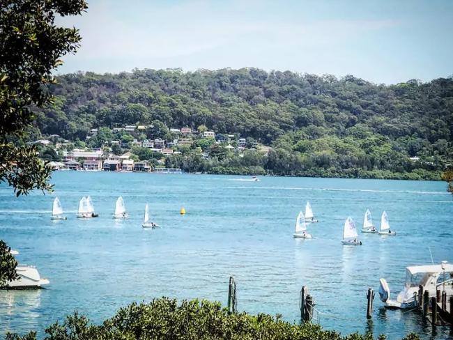 Image of the Point Frederick holiday house shown on Airbnb.
