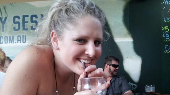 Enjoying a sneaky drink at Sandbar in 2013. Picture: Facebook