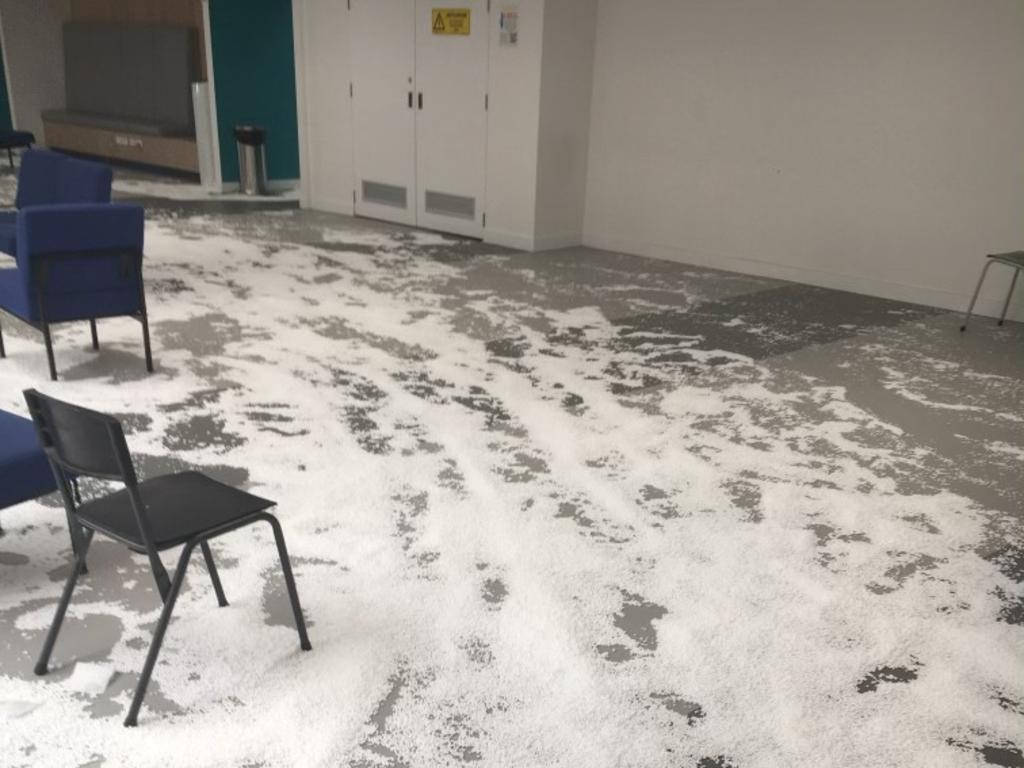 Footscray High School muck-up day mess leads to massive clean-up job