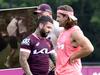 Red Hill riot act: Broncos’ furious response to star duo’s brawl video