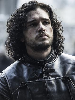 Bastard son ... Kit Harington as Jon Snow In Game Of Thrones.