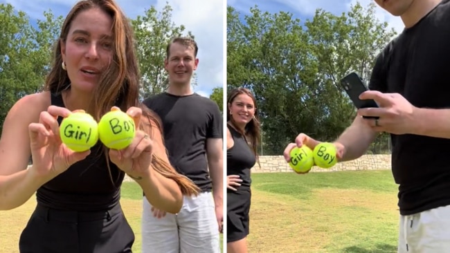 The couple had a clever way to decide what embryo to implant. Source: TikTok/serenacukjati