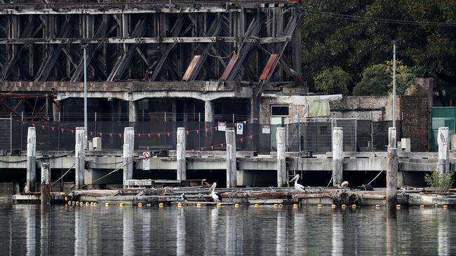 The area at Blackwattle Bay is in urgent need of redevelopment. Picture: Toby Zerna