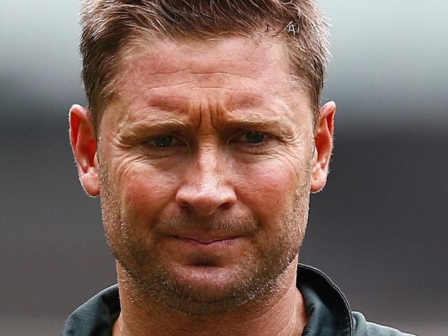 Australian cricket training at the MCG Michael Clarke Picture:Wayne Ludbey