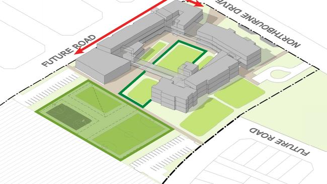 New plans for the Marsden Park Public School have been released. 