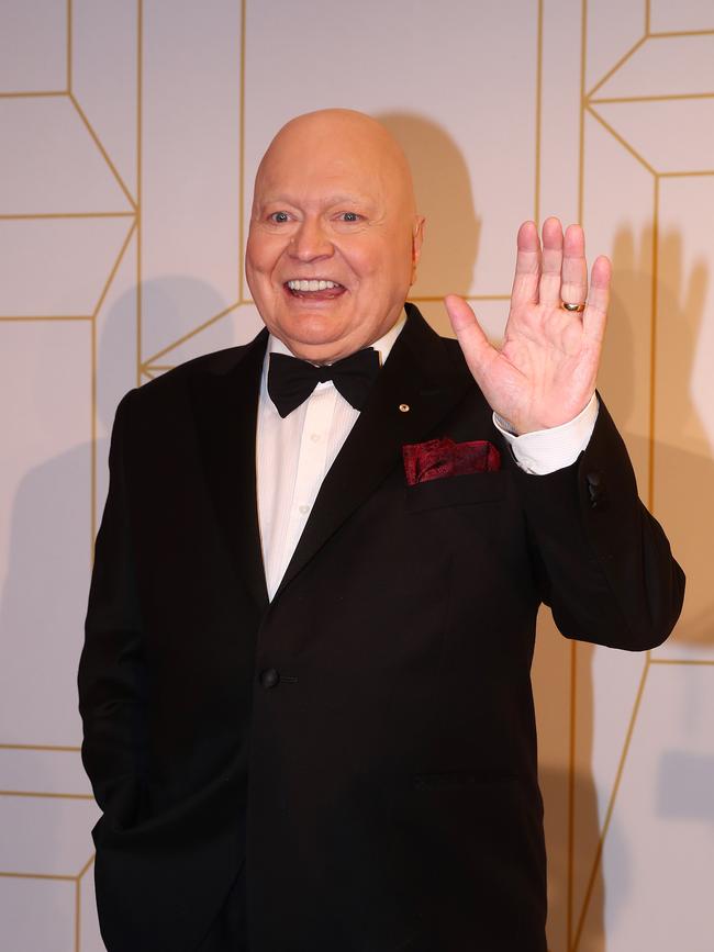 Bert Newton was not fazed by the criticism to his rant. Picture: Chris Hyde/Getty Images