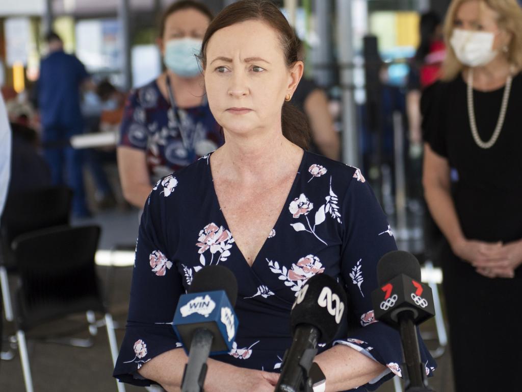 Health Minister Yvette D‘Ath slammed the alleged border hoppers. Picture: Michaela Harlow