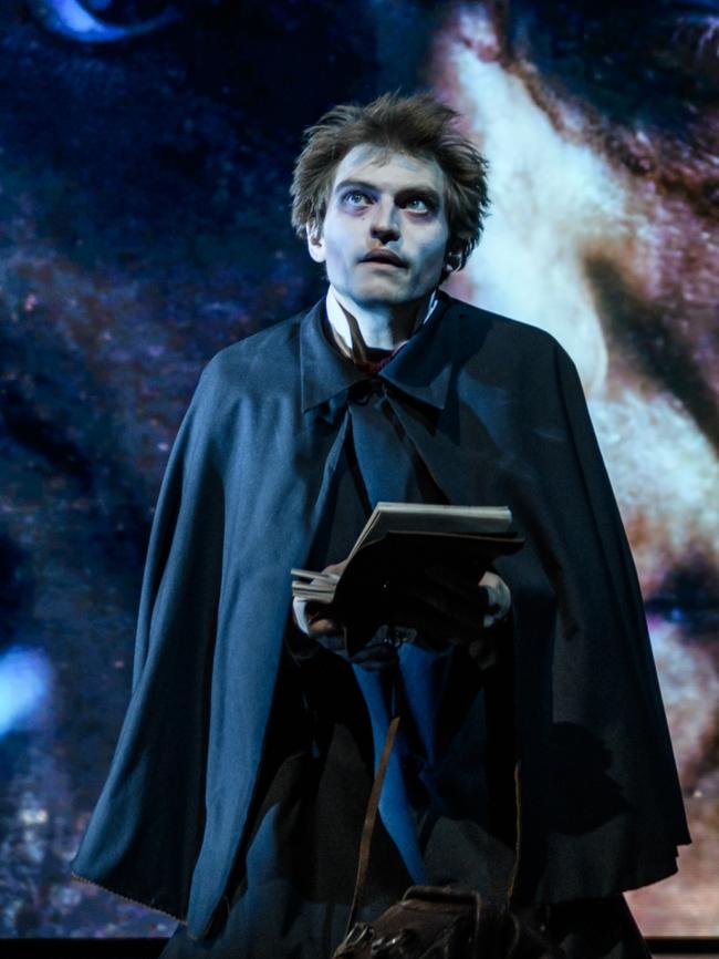 Darcy Brown as Frankenstein.