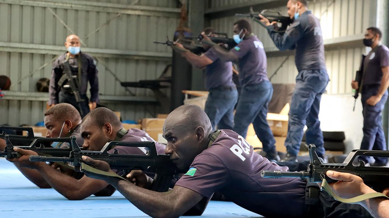 Pacific police training to keep Beijing at bay
