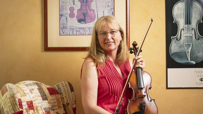 Toowoomba music teacher Celia Egerton has been awarded the Order of Australia medal in the 2025 Australia Day Honours, Saturday, January 25, 2025. Picture: Kevin Farmer