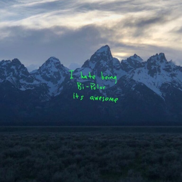 The cover of Kanye’s 2018 album, Ye. Picture: Universal Music