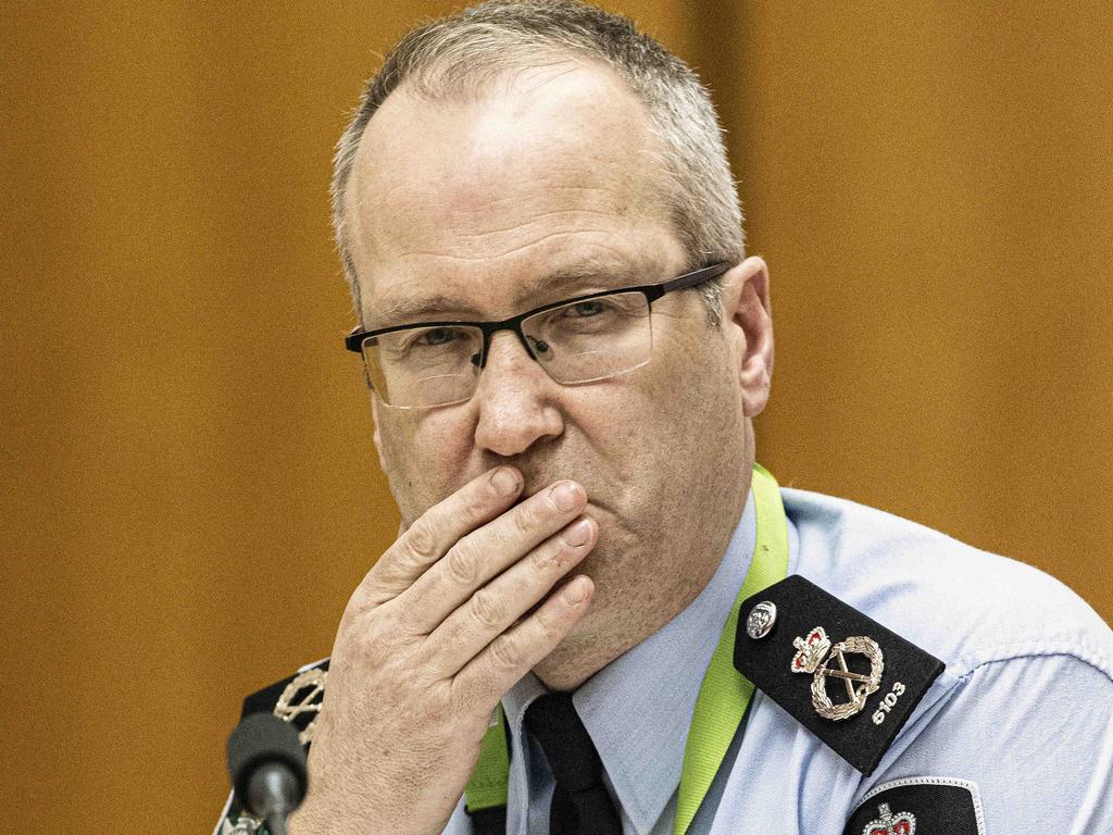 AFP deputy commissioner Ian McCartney said the exceptions to this terrorism law were proportionate. Picture: NCA NewsWire/Gary Ramage