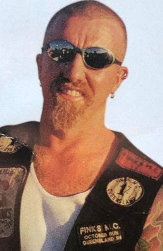 Les 'Grumpy' Sharman, a notorious outlaw bikie. He was treated as a major person of interest but was never charged and later died in a car crash. Picture: Supplied