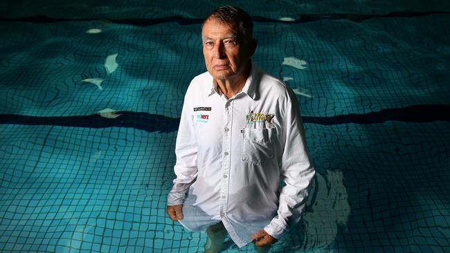 Legendary swimming coach Laurie Lawrence is part of the Save Our Schoolkids campaign. Picture: Adam Head