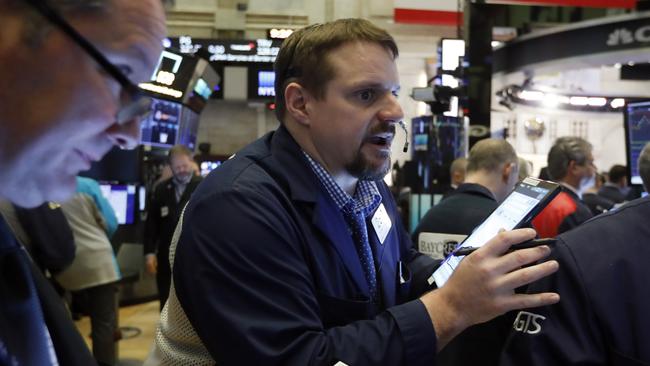 Markets are now very susceptible to negative shocks. Picture: AP