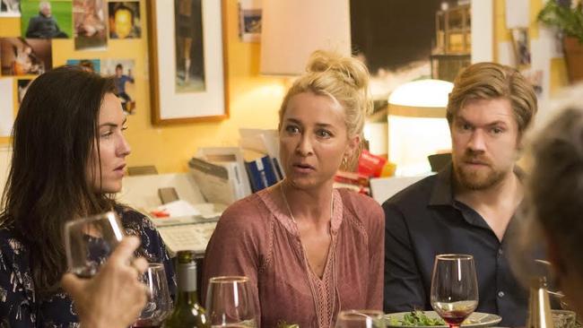 Geraldine tells her family her big news. And it doesn’t go down well. Picture: Network Ten