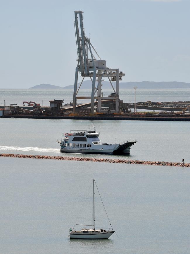 View of Townsville Port from the roof of Ardo. Picture: Evan Morgan