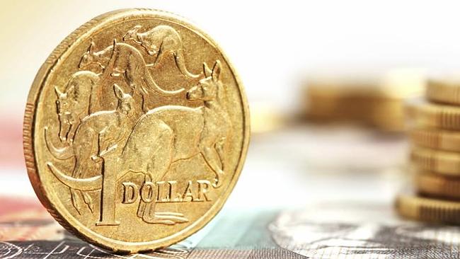 The Australian dollar hit a new four-week high after the US posted a solid fall in its unemployment rate. Picture: ThinkStock...