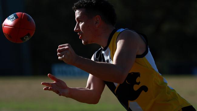 Chirnside Park skipper Chaz Clavant. Picture: Hamish Blair