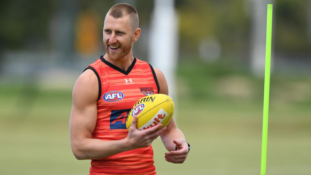 Is it time Dyson Heppell handed over the captaincy and focused on getting back to his best? Picture: Matt Roberts/Getty Images