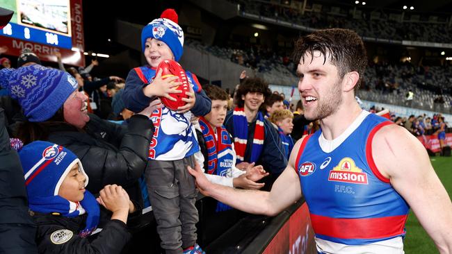 Bailey Williams is poised for a new long-term deal. Picture: Michael Willson/AFL Photos via Getty Images.